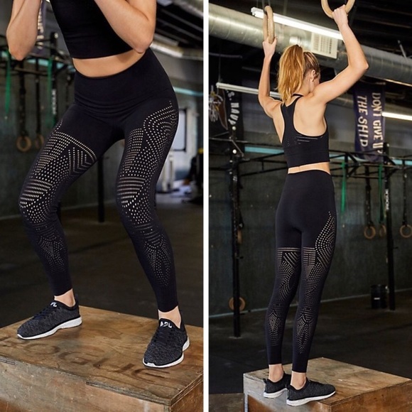 Free People leggings Ecology self hem black S - Picture 3 of 14